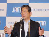 志賀自工会会長、20年燃費基準の「CAFE」は評価 画像