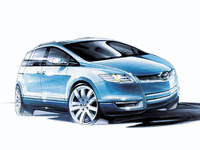 【ジュネーブモーターショー'04出品車】これが次期マツダ『プレマシー』?? 画像