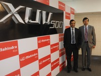 マヒンドラ、初のグローバルSUVを開発へ…XUV500 画像