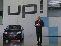 【フランクフルトモーターショー11】VWの新世代コンパクト、up!…欧州ベース価格は1万ユーロ以下 画像