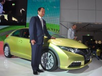 【フランクフルトモーターショー11】ホンダ、欧州戦略車の新型 シビック を発表 画像