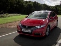 ホンダ シビック 欧州向け新型…2世代先を目指した走り［動画］ 画像