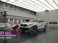 インフィニティ FXベッテル…「技術の日産」のこだわり［動画］ 画像
