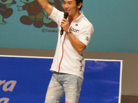 【INDYCAR インディジャパン】佐藤琢磨、ファンとの交流で一日を過ごす 画像