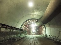 中流動コンクリートを東九州道新津トンネルに適用　飛島建設 画像