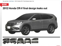 ホンダ CR-V 新型、これが市販版?! 画像