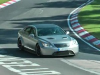 レクサス LS の650psモンスター、ニュルで開発テスト［動画］ 画像