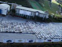 世界最大のシボレーマーク、ギネス認定…210m 画像