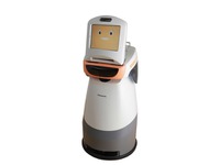 【福祉機器展11】パナソニック、コミュニケーション支援ロボットを開発 画像
