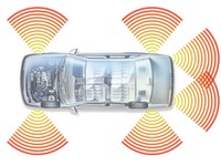 TRWオートモーティブの次世代レーダー、全方位障害物検知に対応 画像