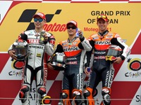 【MotoGP日本GP】決勝…ペドロサ、スーパーハッピーな勝利 画像