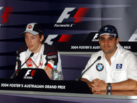 モントーヤ、キレた!---会見から退場 画像