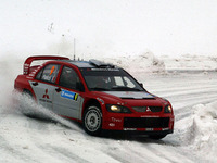 【三菱WRC】サスペンションに改良…ランサーWRC04 画像