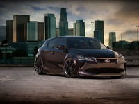 【SEMA11】レクサス CT200h 迫力のフォルムに変身 画像