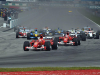 【F1マレーシアGPリザルト】シューマッハ2勝目、ホンダ表彰台 画像