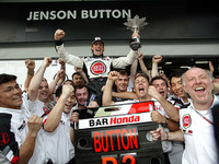 【ホンダF1】バトン…歓喜の表彰台 画像