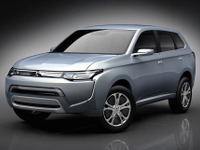 【東京モーターショー11】三菱 プラグインハイブリッドSUVが進化 画像