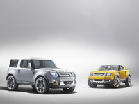 【ロサンゼルスモーターショー11】ランドローバーDC100…ディフェンダー後継車に新仕様 画像