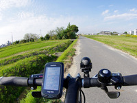 【GARMIN Edge 800J インプレ前編】タッチパネルと地図表示が魅力の新型サイコン 画像