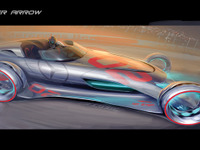 【ロサンゼルスモーターショー11】伝説のレースカー シルバーアロー を再現…デザインチャレンジ 画像