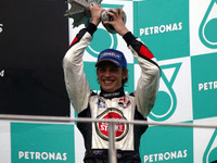 【ホンダF1】バトン、連続表彰台を狙う 画像