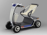 【東京モーターショー11】ホンダの“電子化するカタツムリ”の未来 画像