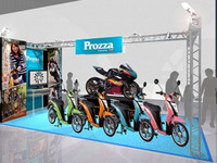 【東京モーターショー11】プロスタッフ、新型電動スクーターを展示 画像