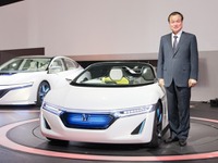 【東京モーターショー11】ホンダから電動2シーターオープンスポーツ…EV-STER 画像