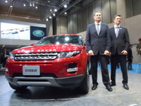 【東京モーターショー11】レンジローバー イヴォーク、12年3月に日本発売 画像