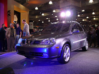 【ニューヨークモーターショー04】スズキは『フォレンツァワゴン』で勝負 画像