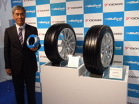 【東京モーターショー11】横浜ゴム野地社長「ドライビングプレジャーを追求した商品」 画像