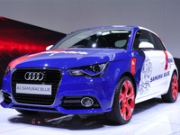 【東京モーターショー11】アウディ A1サムライブルー 1台限定発売…511万円 画像