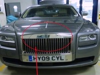 ロールスロイス ゴースト、車両火災に至るおそれ 画像