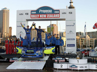 【WRCラリーニュージーランド】リザルト…スバル、ソルベルグが僅差で勝利 画像