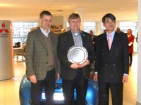 三菱、ノルウェーで1000台目となる i-MiEV を納車 画像