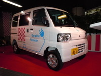 ミニキャブMiEV 納車開始…三菱益子社長「ともかく使って頂くことは大変ありがたい」 画像