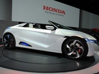 【東京モーターショー11】ホンダ EV-STER …粗削りだが、勢いのあるデザイン 画像