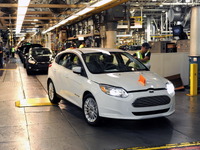 フォード初の市販EV、フォーカス…生産開始 画像