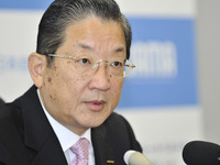 自工会志賀会長「豊かなクルマ社会の実現に向けて」 画像