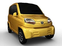 【デリーモーターショー12】インドのバジャジ、ナノに対抗…超低価格車 RE60 画像