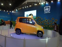 【デリーモーターショー12】バジャジ RE60 詳細画像…ナノ対抗超低価格車 画像