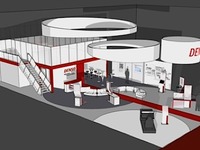【デトロイトモーターショー12】デンソー、その人に適した環境自動車を提案する双方向ディスプレイ 画像