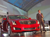 【デトロイトモーターショー12】キャデラック ATS 発表…ドイツ系ブランドがライバル 画像