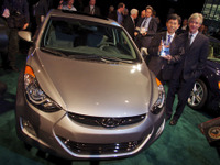 【デトロイトモーターショー12】北米COTYはヒュンダイ エラントラ に 画像