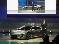 【株価】NSX 発表のホンダが上昇 画像
