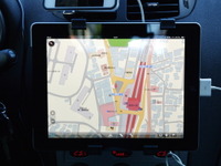 【MapFan for iPhone Ver.1.5登場】iPadで高速スクロール、最新検索スポットデータでルート案内［動画］ 画像