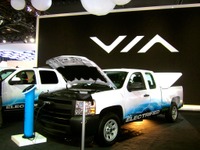 【デトロイトモーターショー12】米ベンチャー、VIAモータース…一挙3台の大型EV初公開 画像