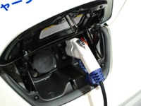 【オートモーティブワールド12】100円でEV充電　福西電機 画像