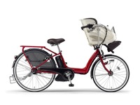 ヤマハ、幼児2人同乗電動アシスト自転車のバッテリー容量を拡大 画像