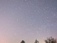 オーロラ、日本に現れず。 画像